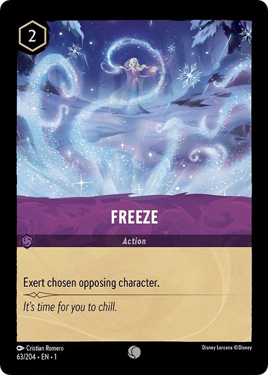 Freeze (63/204) - The First Chapter  [Common]