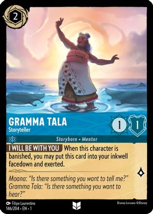 Gramma Tala - Storyteller (146/204) - The First Chapter Cold Foil [Uncommon]