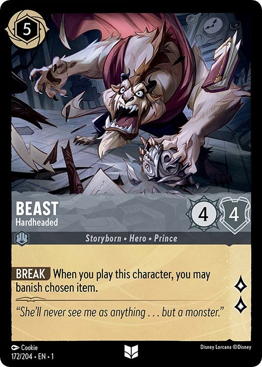 Beast - Hardheaded (172/204) - The First Chapter  [Uncommon]