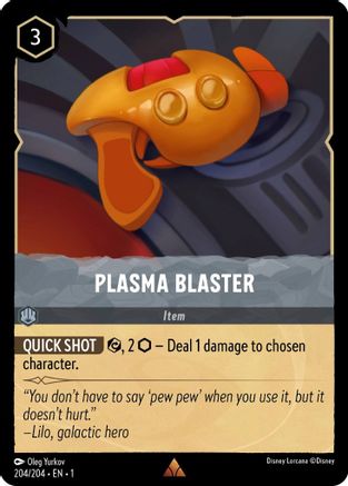 Plasma Blaster (204/204) - The First Chapter  [Rare]
