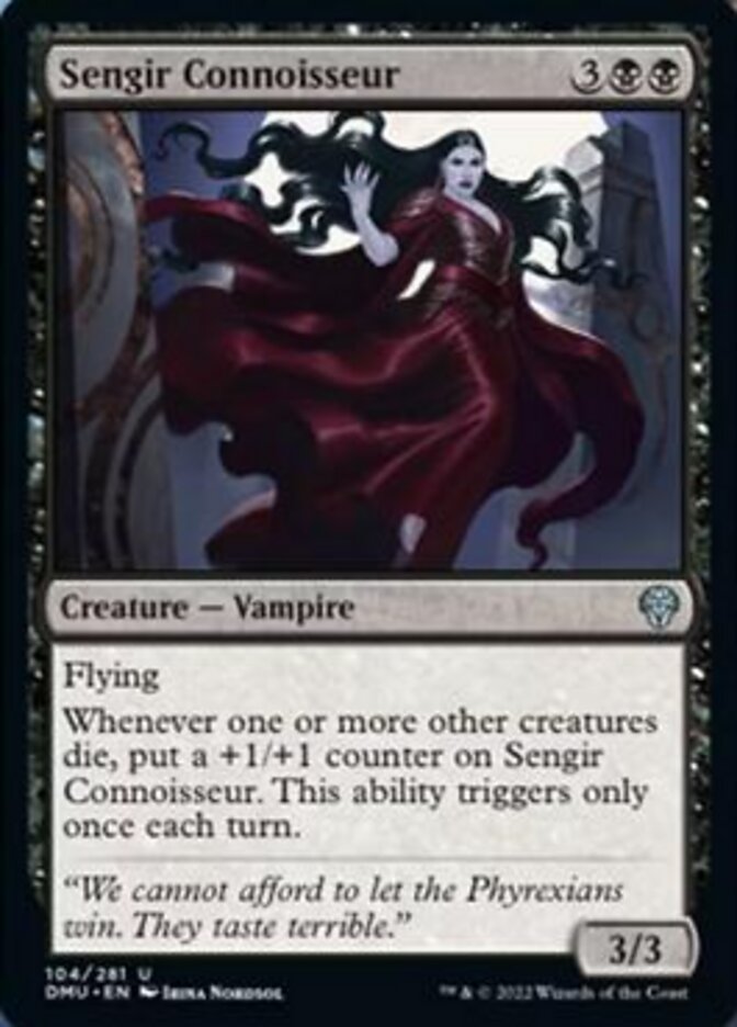 Sengir Connoisseur (DMU-104) - Dominaria United [Uncommon]