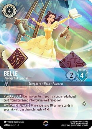 Belle - Strange but Special (Enchanted) (214/204) - The First Chapter Holofoil [Enchanted]