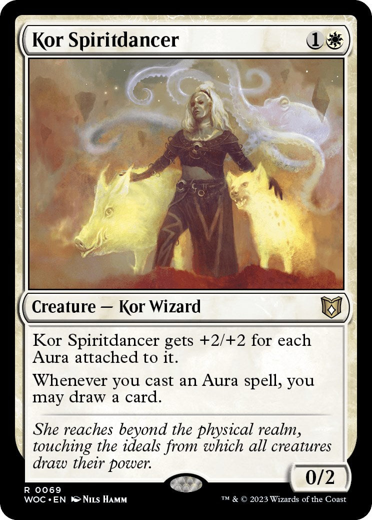 Kor Spiritdancer (WOC-069) - Wilds of Eldraine Commander [Rare]