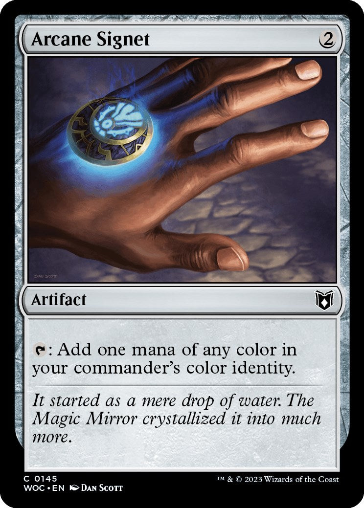 Arcane Signet (WOC-145) - Wilds of Eldraine Commander [Common]