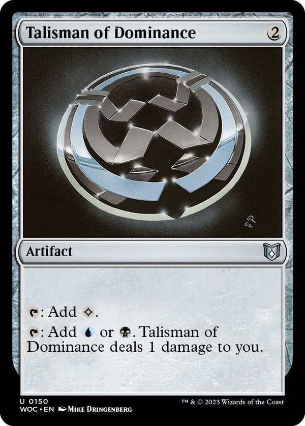 Talisman of Dominance (WOC-150) - Wilds of Eldraine Commander [Uncommon]