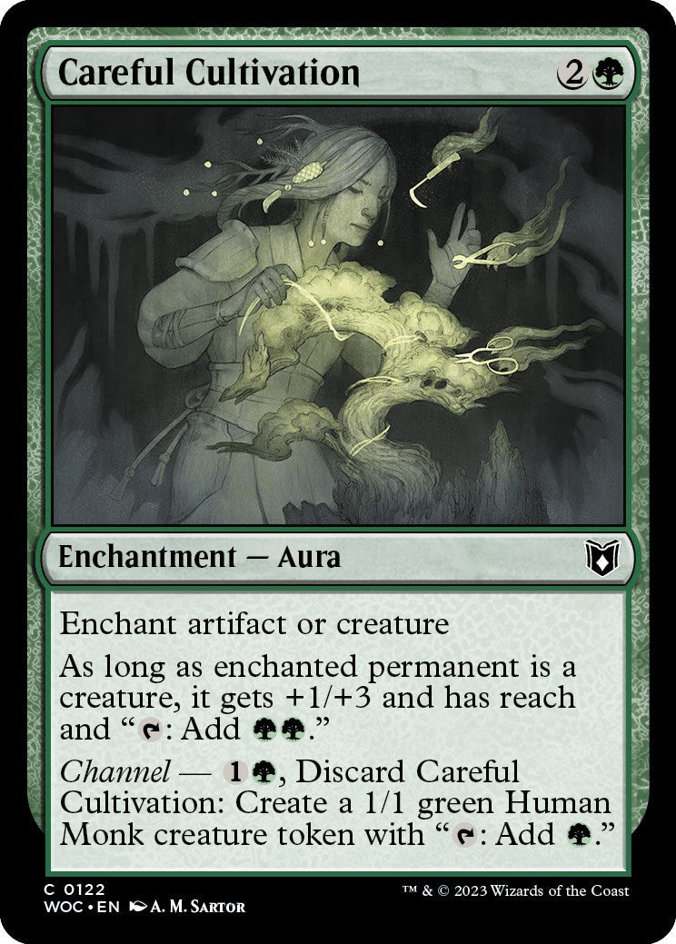 Careful Cultivation (WOC-122) - Wilds of Eldraine Commander [Common]