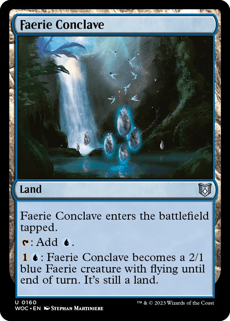 Faerie Conclave (WOC-160) - Wilds of Eldraine Commander [Uncommon]