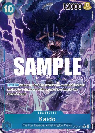 Kaido (Alternate Art) (OP04-044) - Kingdoms of Intrigue Foil [Super Rare]