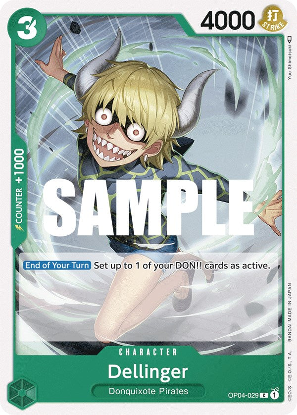 Dellinger (OP04-029) - Kingdoms of Intrigue  [Common]