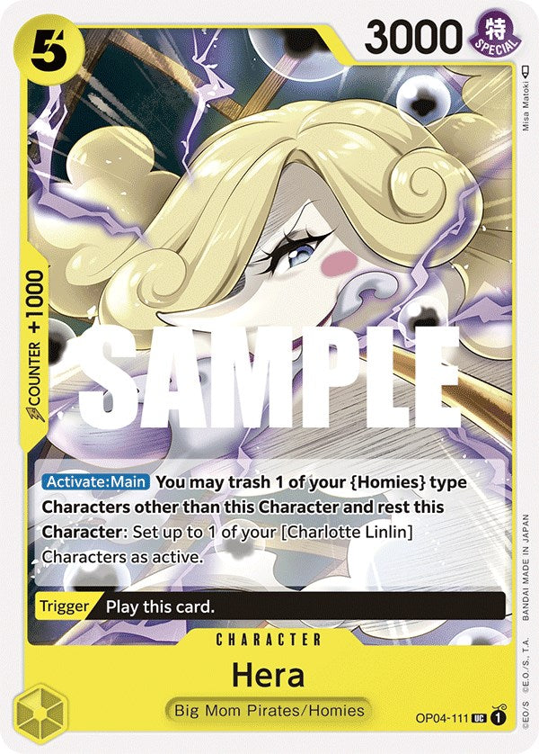 Hera (OP04-111) - Kingdoms of Intrigue  [Uncommon]