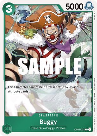 Buggy (Dash Pack) (OP03-032) - Kingdoms of Intrigue Foil [Common]