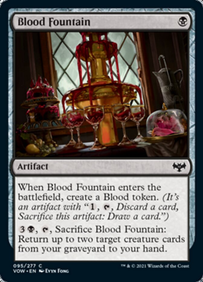 Blood Fountain (VOW-095) - Innistrad: Crimson Vow [Common]