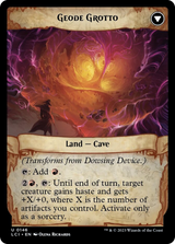 Dowsing Device // Geode Grotto (LCI-146) - The Lost Caverns of Ixalan [Uncommon]