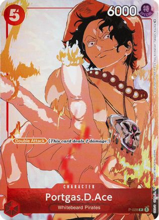 Portgas.D.Ace (Gift Collection 2023) (P-028) - One Piece Promotion Cards Foil [Promo]