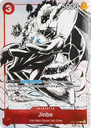 Jinbe (Gift Collection 2023) (ST01-005) - One Piece Promotion Cards Foil [Common]