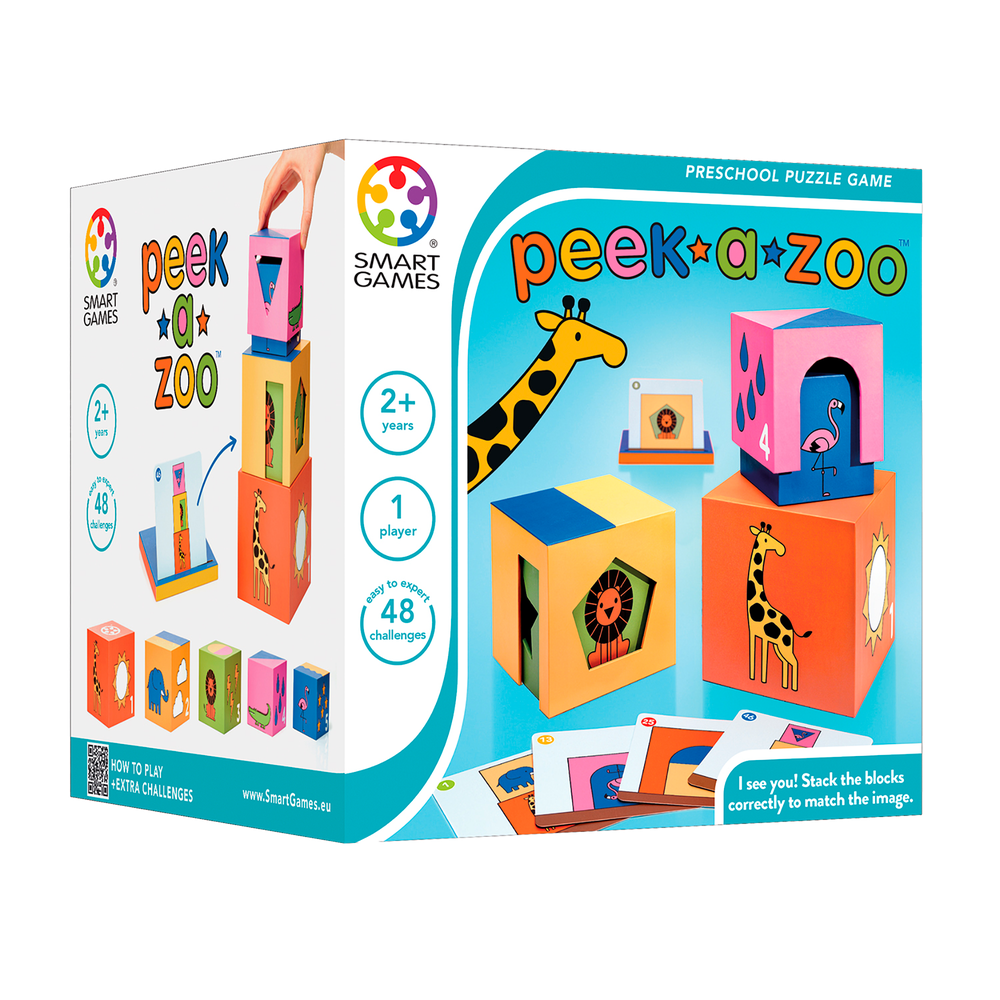 Smart Games: Peek-a-Zoo