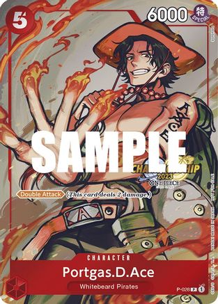 Portgas.D.Ace (CS 2023 Event Pack) (P-028) - One Piece Promotion Cards Foil [Promo]