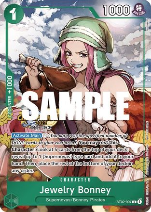 Jewelry Bonney (CS 2023 Celebration Pack) (ST02-007) - One Piece Promotion Cards Foil [Common]