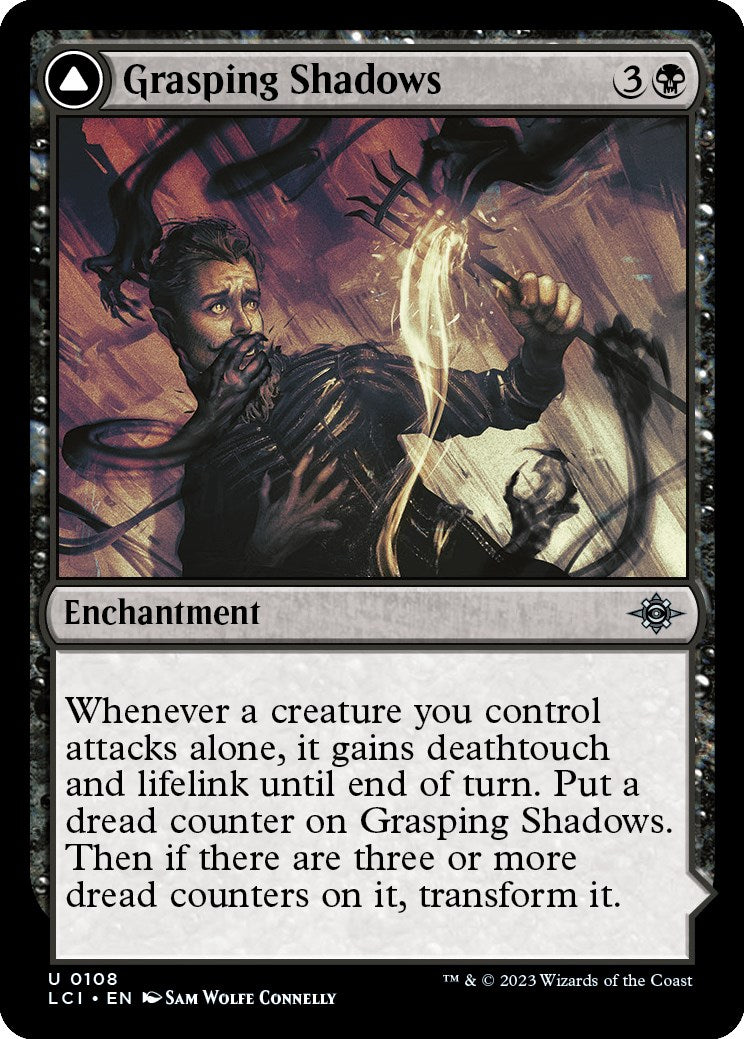 Grasping Shadows // Shadows' Lair (LCI-108) - The Lost Caverns of Ixalan [Uncommon]