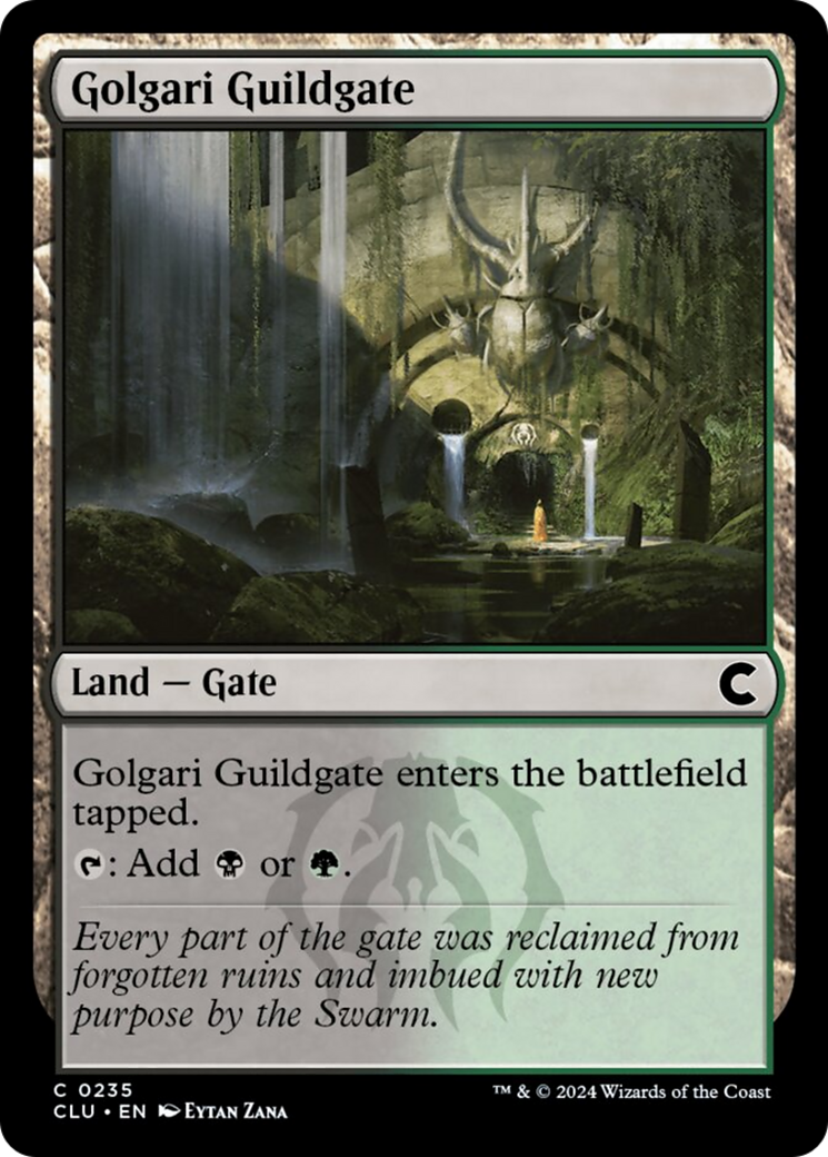Golgari Guildgate (CLU-235) - Ravnica: Clue Edition [Common]
