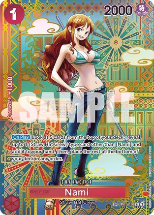Nami (SP) (OP01-016) - Awakening of the New Era Foil [Rare]