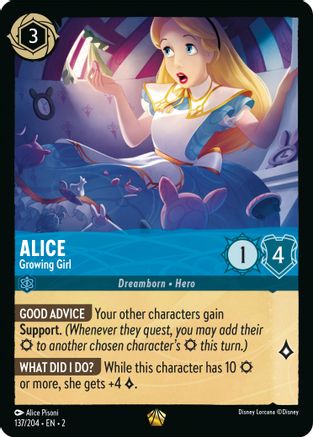 Alice - Growing Girl (137/204) - Rise of the Floodborn  [Legendary]