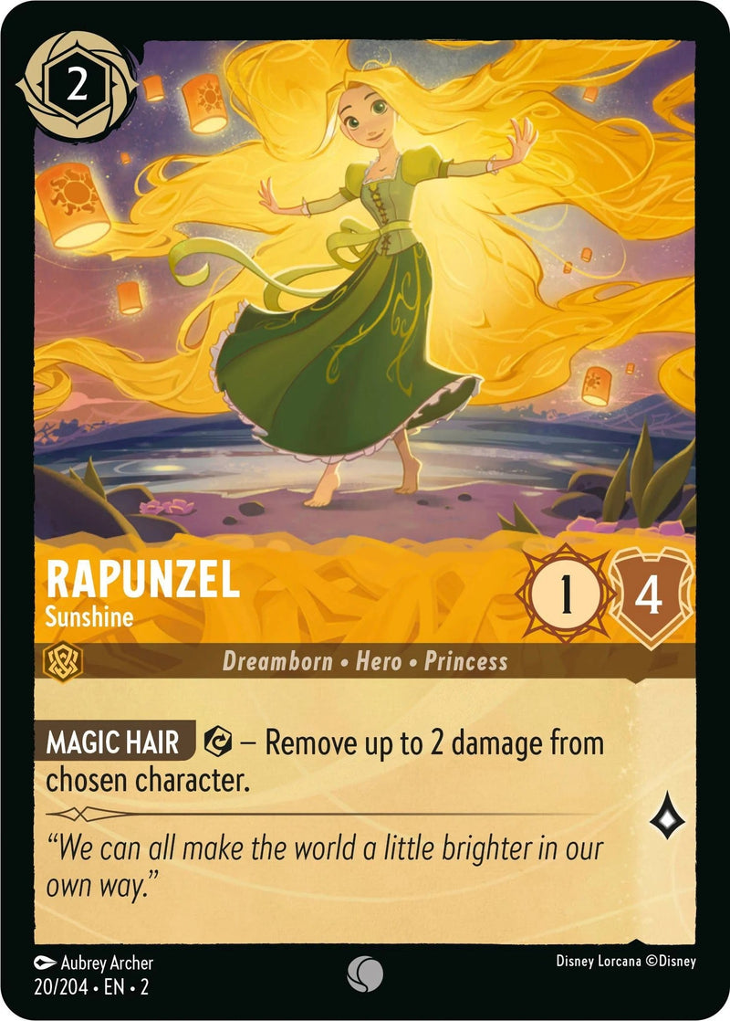 Rapunzel - Sunshine (20/204) - Rise of the Floodborn  [Common]