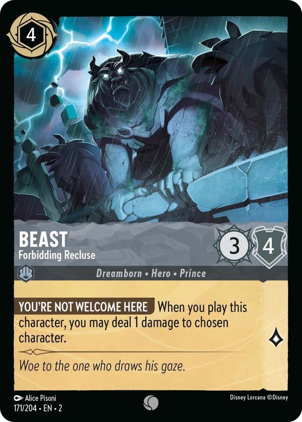 Beast - Forbidding Recluse (171/204) - Rise of the Floodborn  [Common]