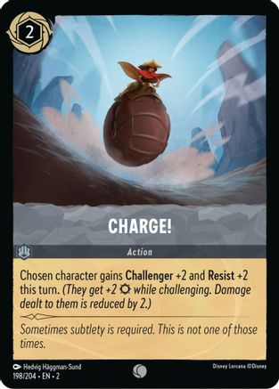 Charge! (198/204) - Rise of the Floodborn Cold Foil [Common]