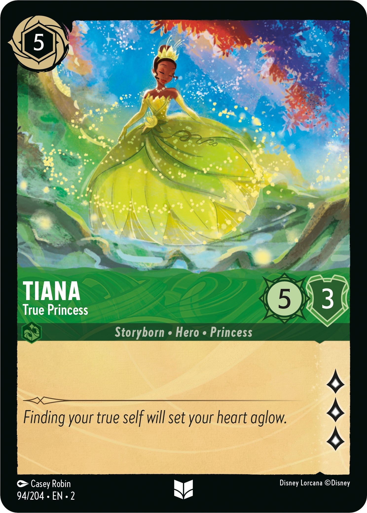 Tiana - True Princess (94/204) - Rise of the Floodborn  [Uncommon]