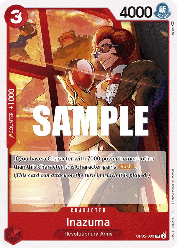 Inazuma (OP05-003) - Awakening of the New Era  [Uncommon]