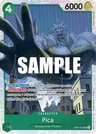 Pica (OP05-032) - Awakening of the New Era Foil [Super Rare]