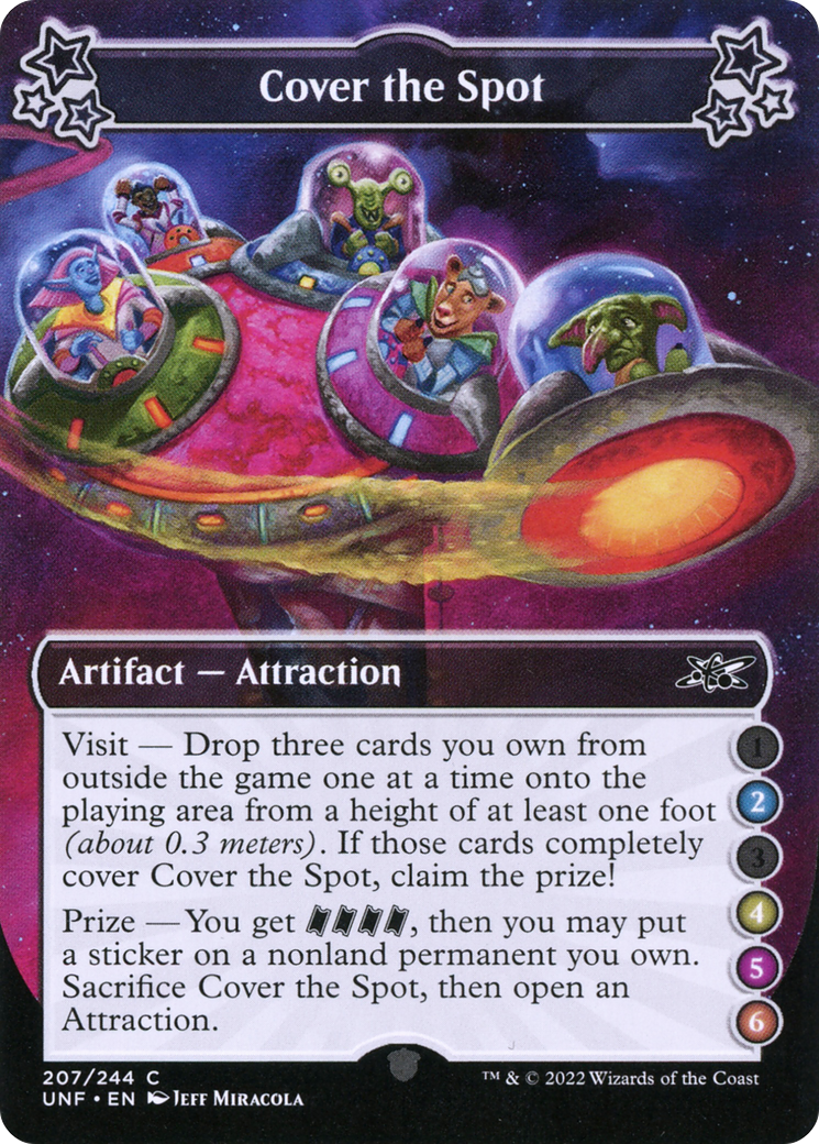 Cover the Spot (UNF-207C) - Unfinity Foil [Common]
