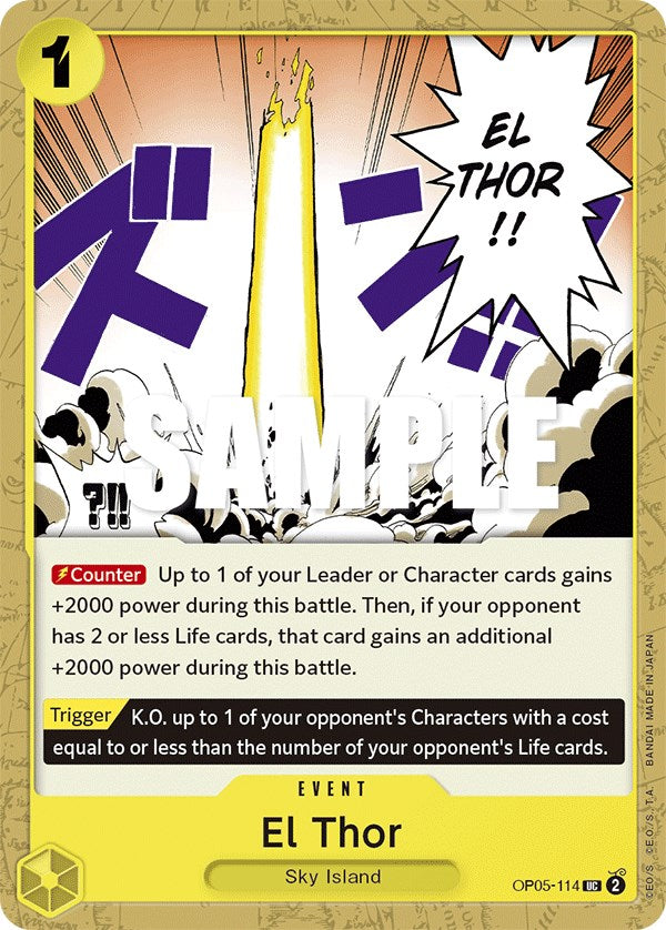 El Thor (OP05-114) - Awakening of the New Era  [Uncommon]