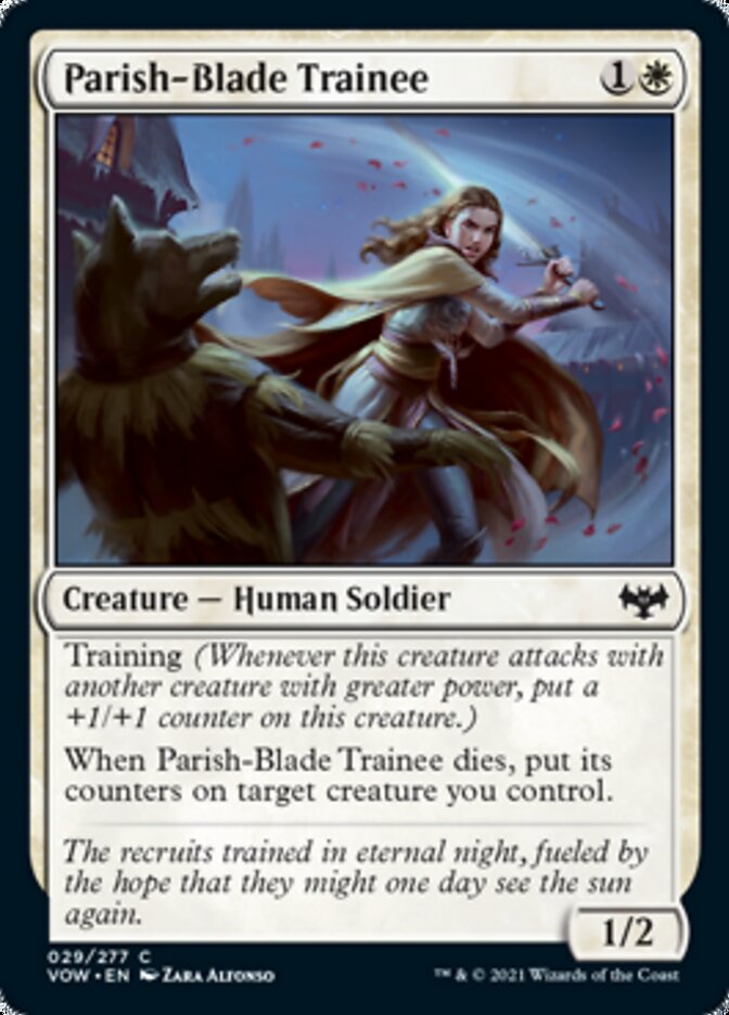 Parish-Blade Trainee (VOW-029) - Innistrad: Crimson Vow [Common]