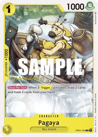 Pagaya (OP05-109) - Awakening of the New Era: 1st Anniversary Tournament Cards  [Common]