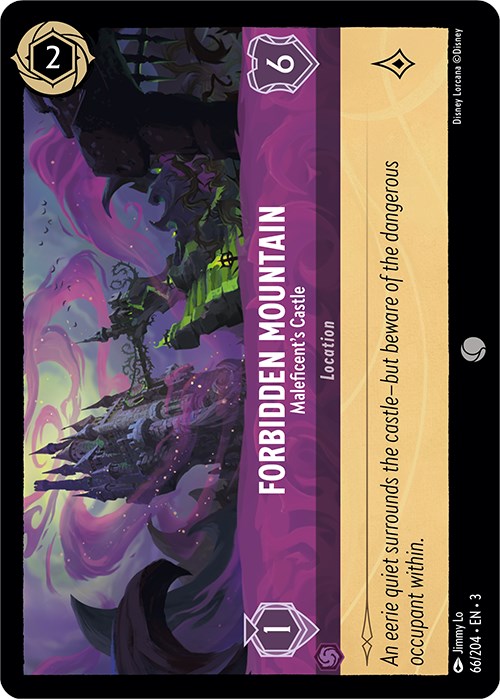Forbidden Mountain - Maleficent's Castle (66/204) - Into the Inklands  [Common]