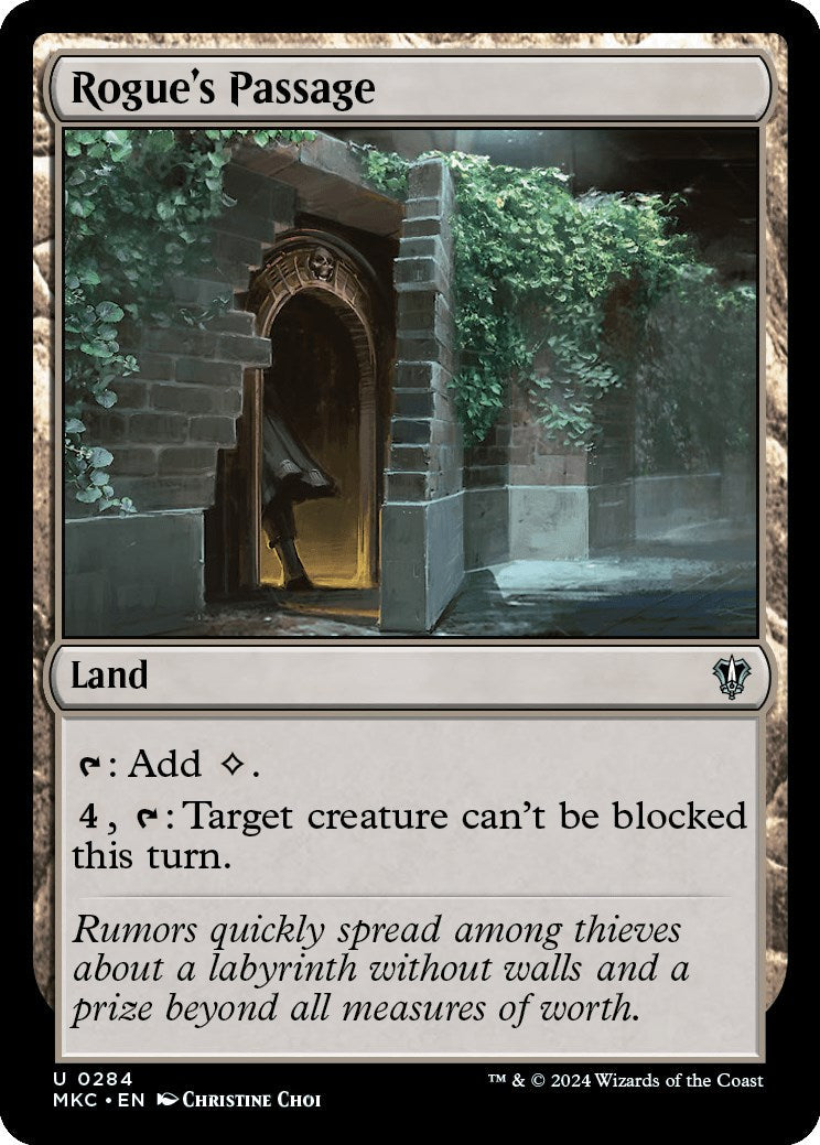 Rogue's Passage (MKC-284) - Murders at Karlov Manor Commander [Uncommon]