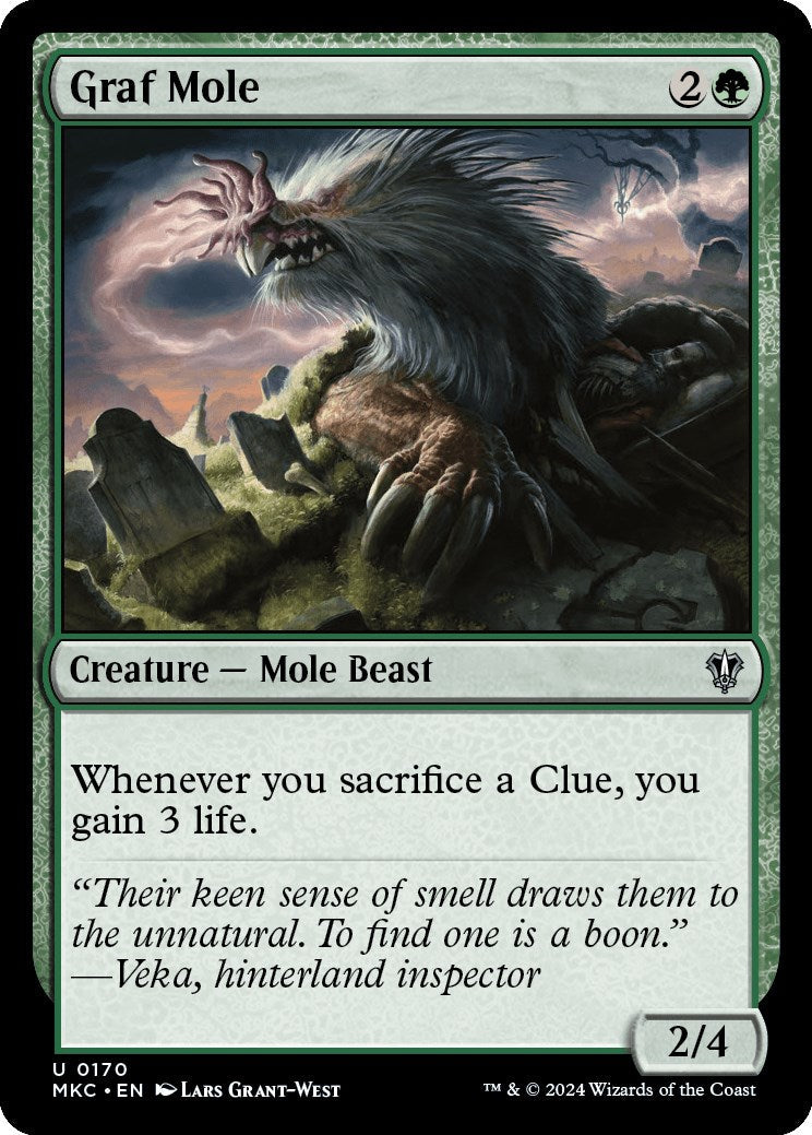 Graf Mole (MKC-170) - Murders at Karlov Manor Commander [Uncommon]