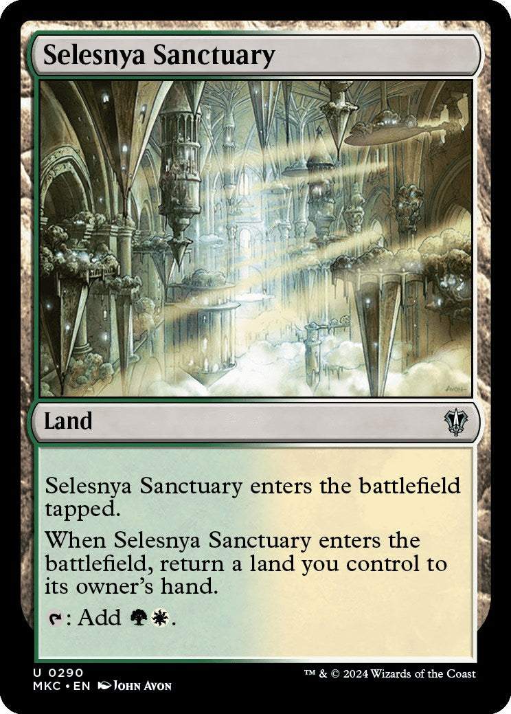 Selesnya Sanctuary (MKC-290) - Murders at Karlov Manor Commander [Uncommon]