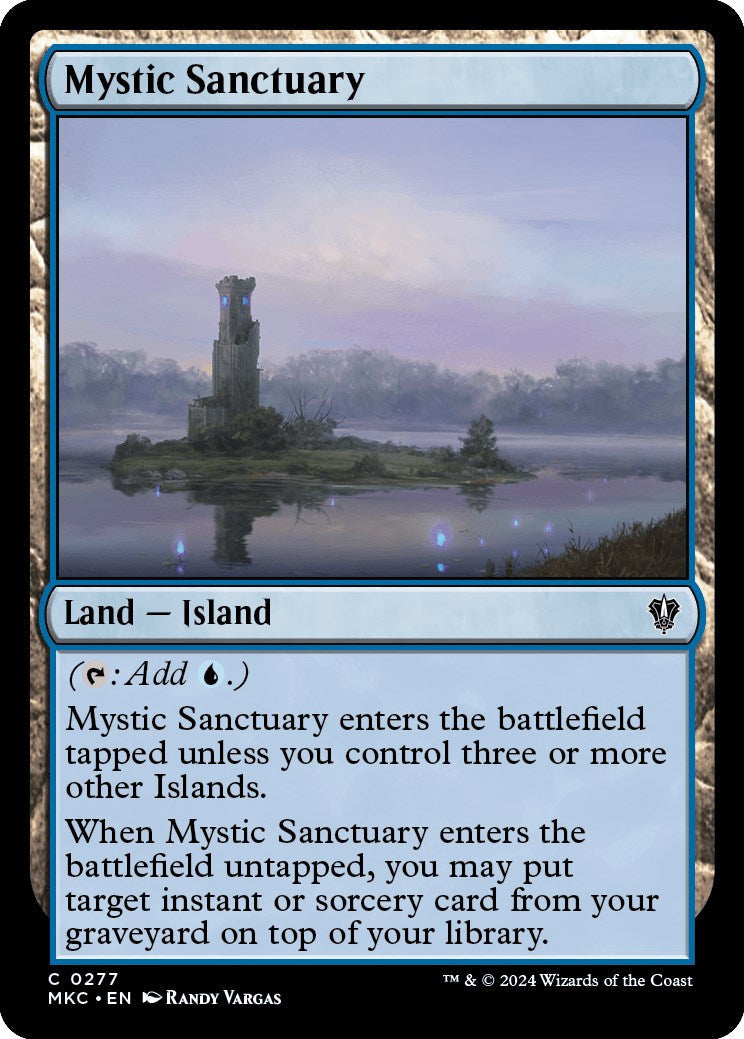 Mystic Sanctuary (MKC-277) - Murders at Karlov Manor Commander [Common]