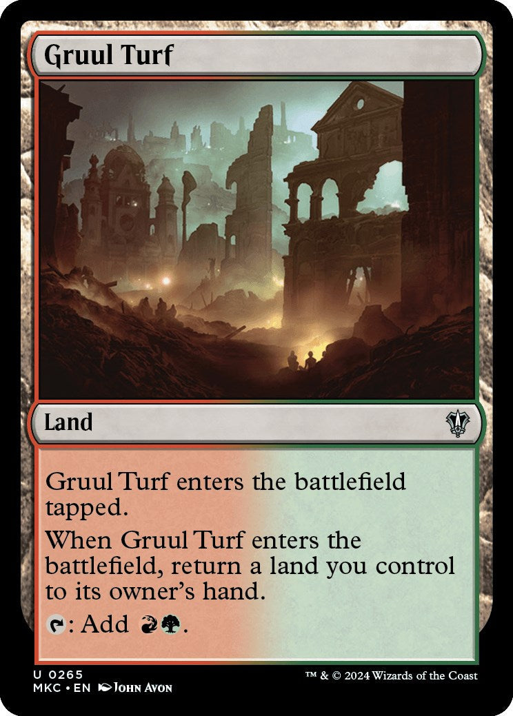Gruul Turf (MKC-265) - Murders at Karlov Manor Commander [Uncommon]