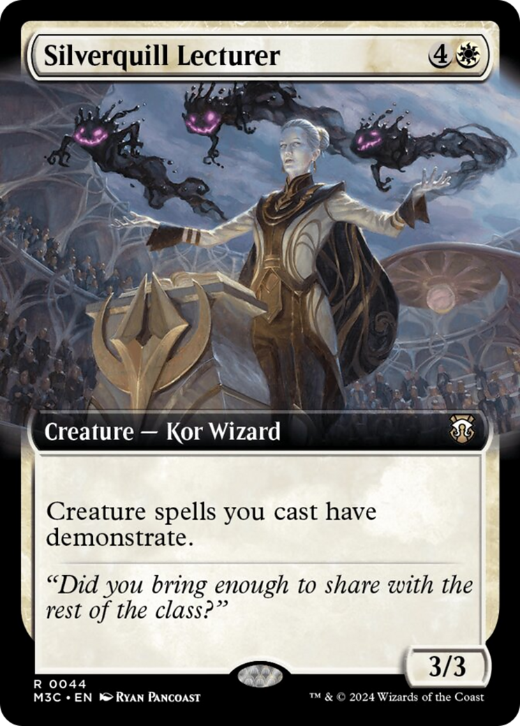 Silverquill Lecturer (M3C-044) - Modern Horizons 3 Commander: (Extended Art) Foil [Rare]