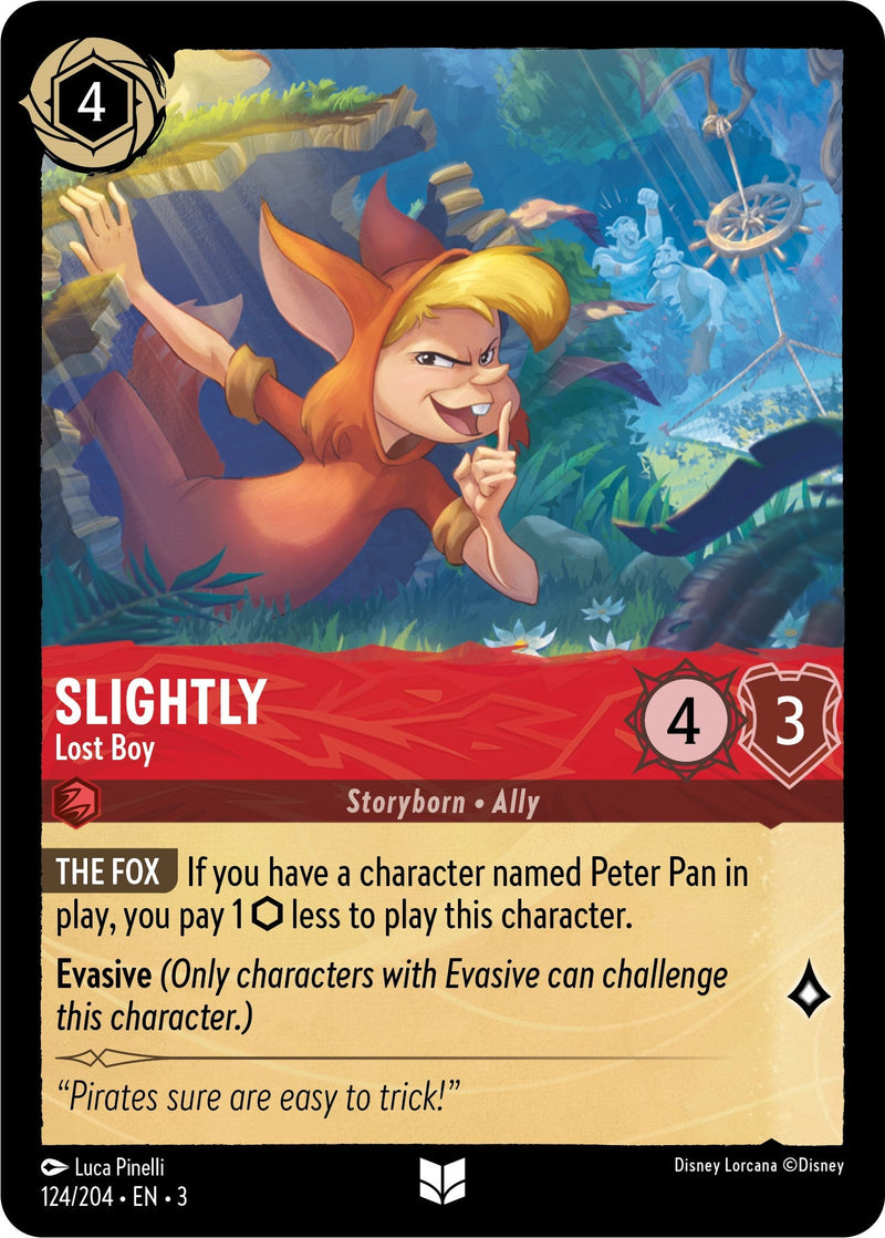 Slightly - Lost Boy (124/204) - Into the Inklands  [Uncommon]