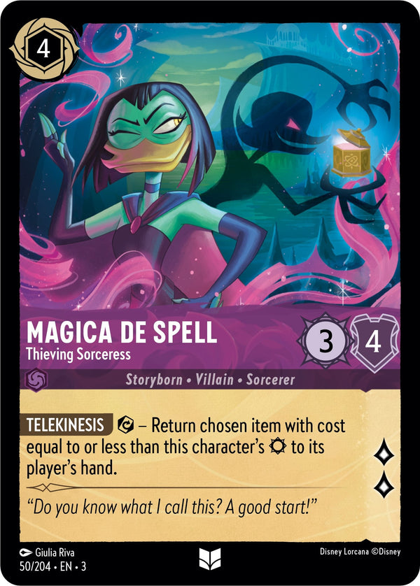 Magica De Spell - Thieving Sorceress (50/204) - Into the Inklands  [Uncommon]