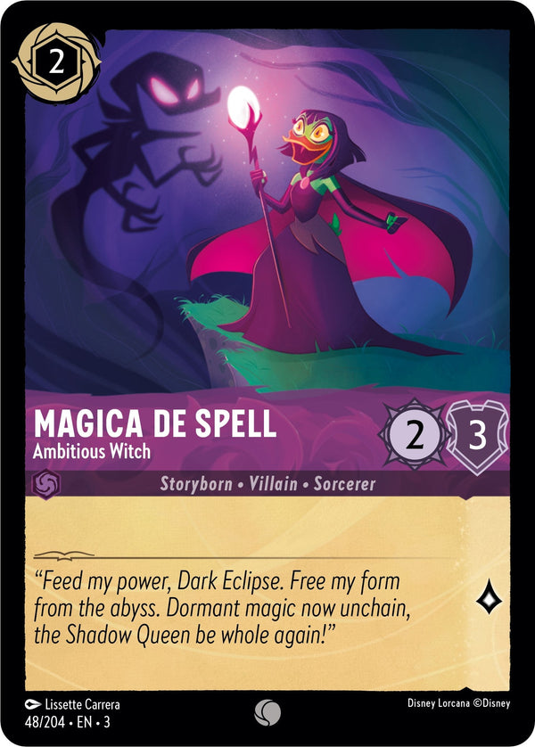 Magica De Spell - Ambitious Witch (48/204) - Into the Inklands  [Common]