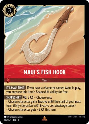 Maui's Fish Hook (132/204) - Into the Inklands  [Rare]