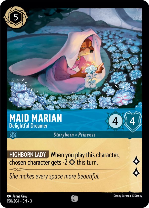 Maid Marian - Delightful Dreamer (150/204) - Into the Inklands  [Common]