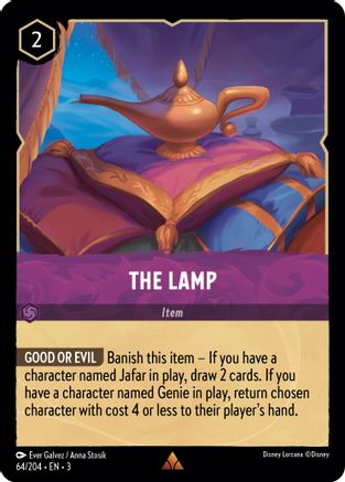 The Lamp (64/204) - Into the Inklands Cold Foil [Rare]