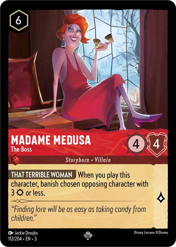 Madame Medusa - The Boss (112/204) - Into the Inklands  [Super Rare]